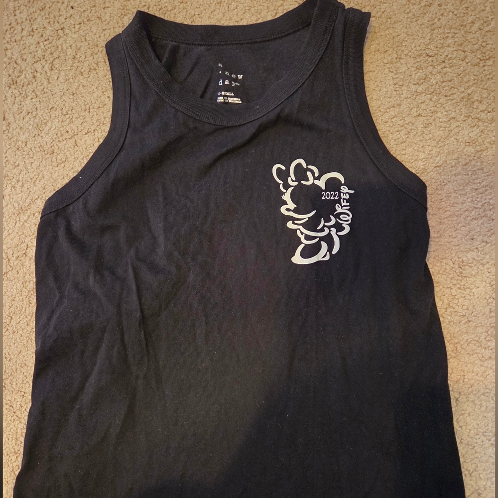 Black DISNEY Tank Top